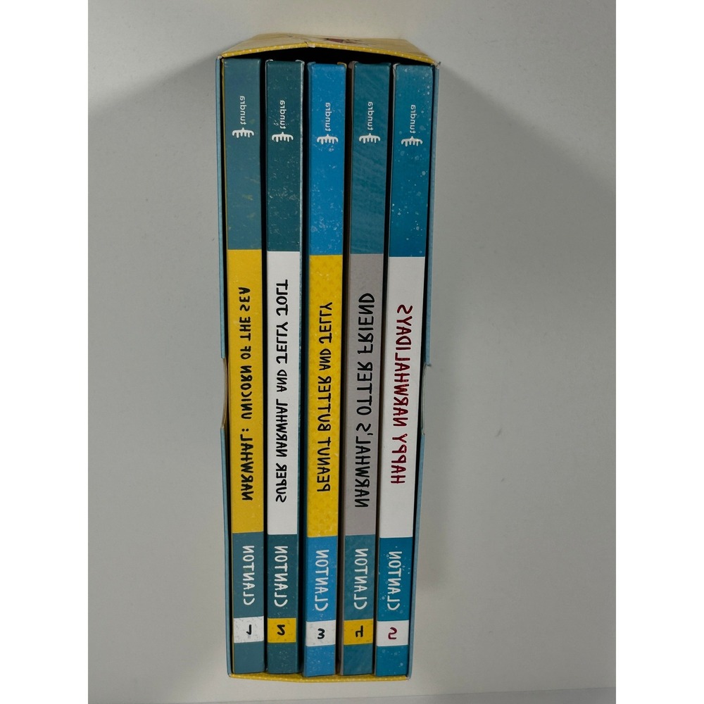 A Waffle Lot of Narwhal and Jelly Books 1-5 Box Set Ben Clanton Hardcover